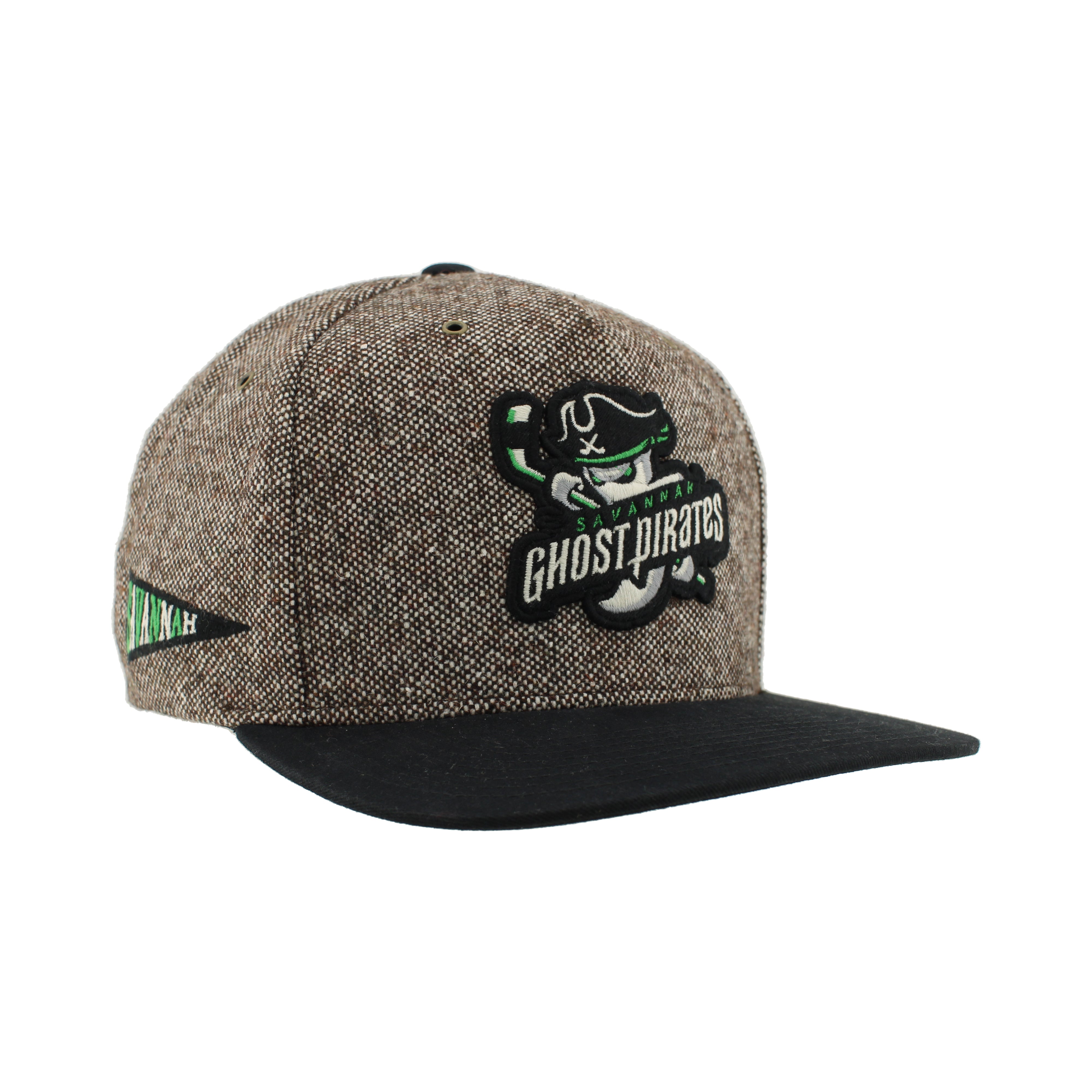 Savannah Ghost Pirates Proof Dark Brown/Black Ritzy Hat