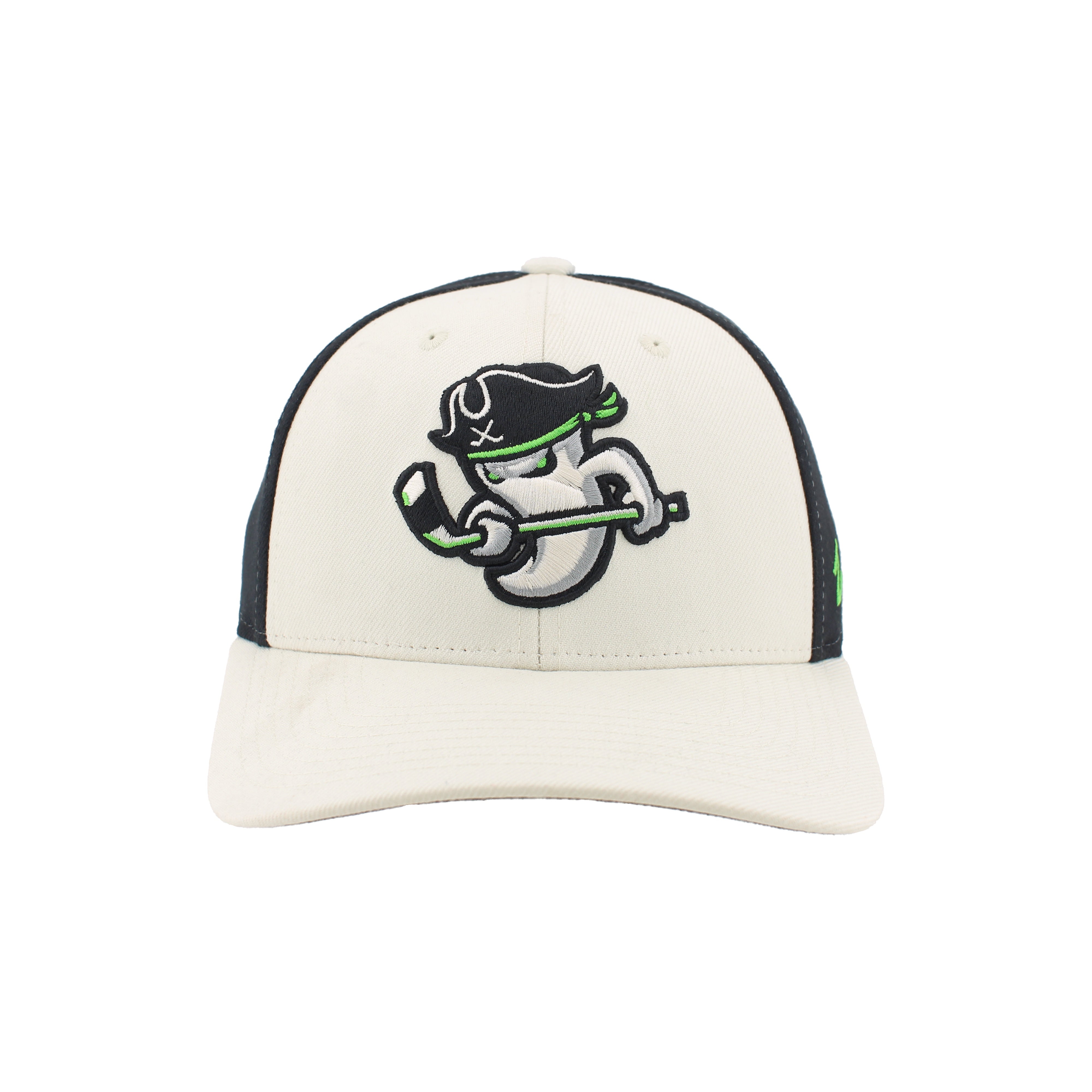 Savannah Ghost Pirates ZH Official 3D Ivory/Black Hat