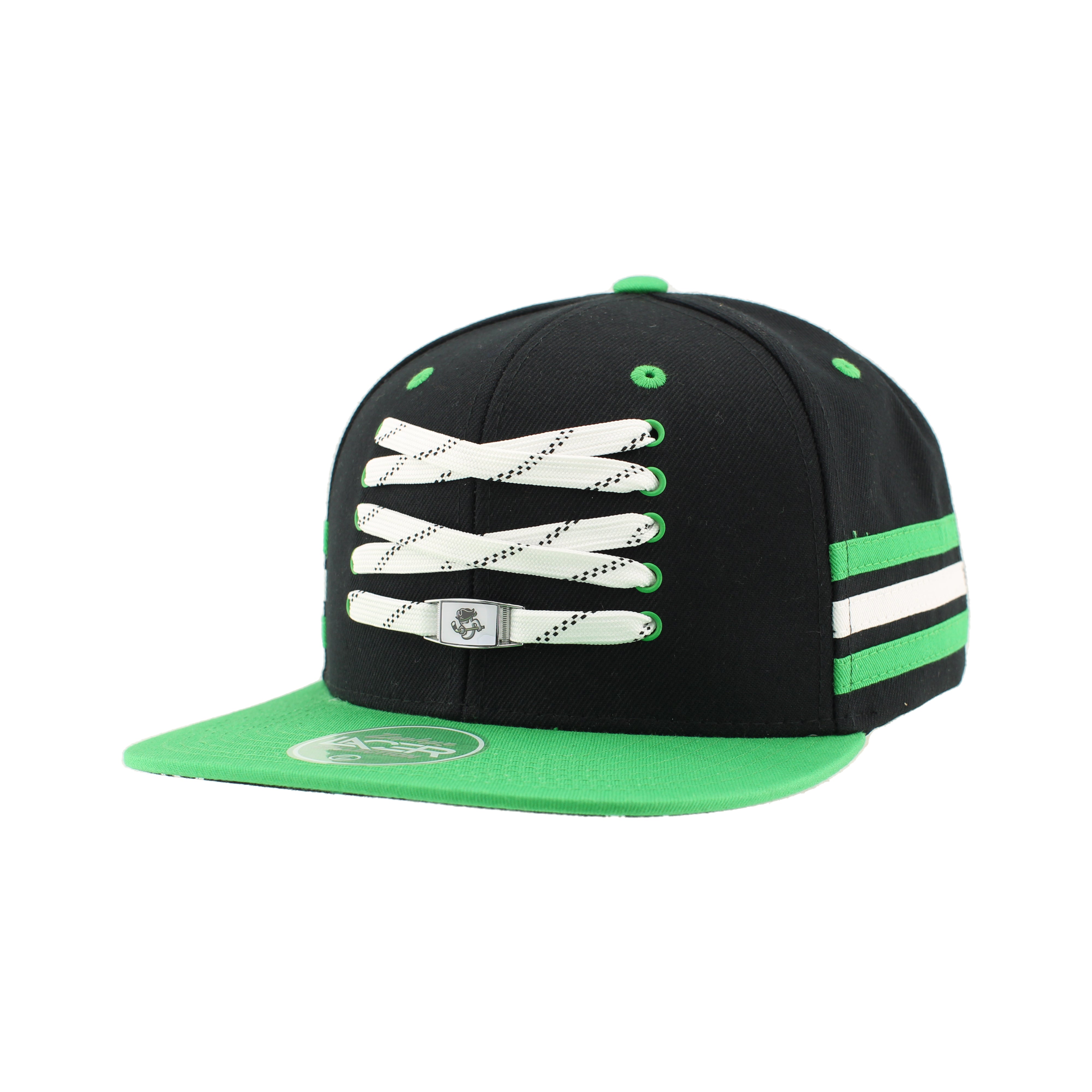 Savannah Ghost Pirates ZClassic Black/Nuc Green Lacer Locker Room Hat