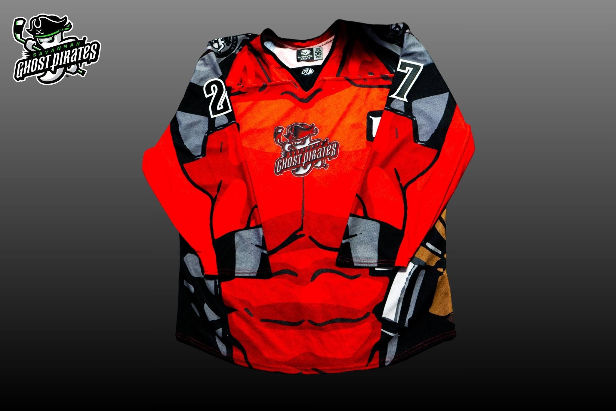 #27 WALSH Player Issued Deadpool Jersey (Size 56)