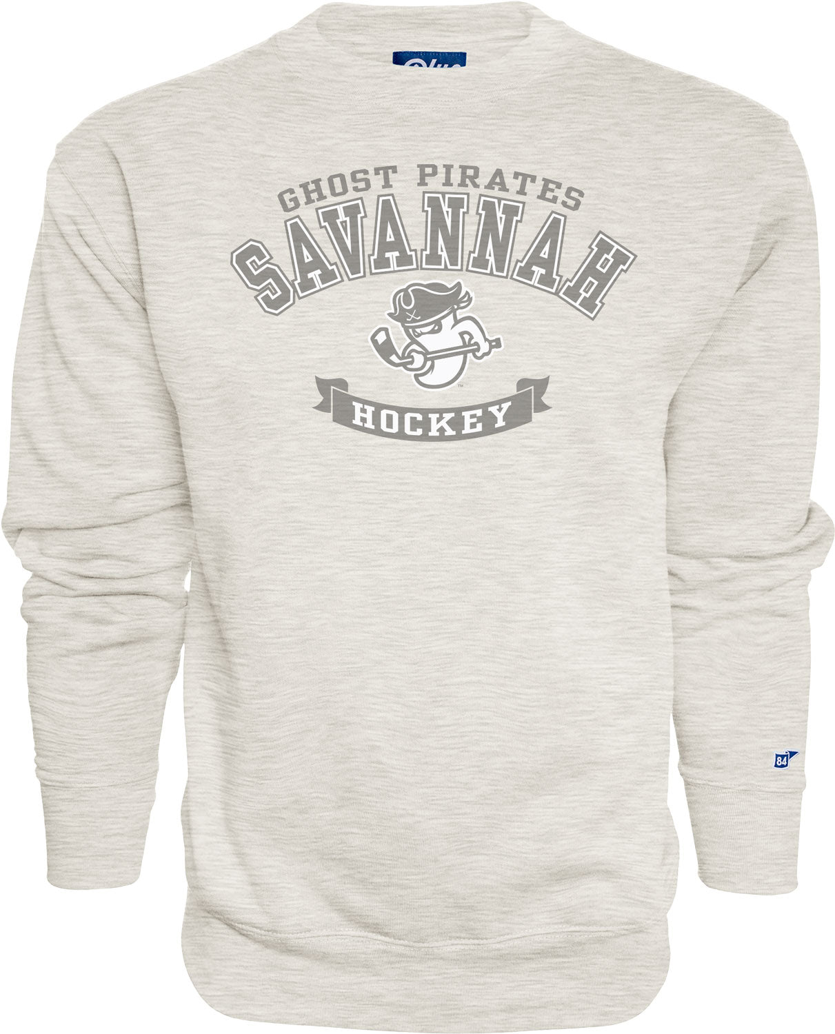 Savannah Ghost Pirates Oatmeal Entry Level Crewneck