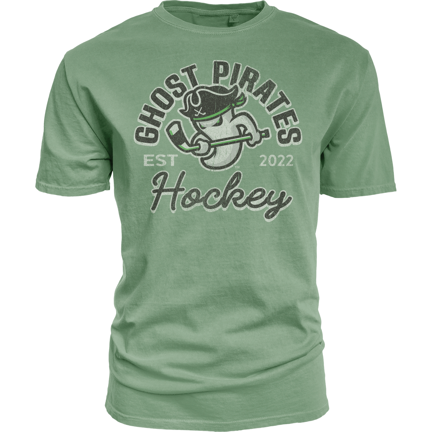 Ghost Pirates Green Old Dirt Road T-Shirt