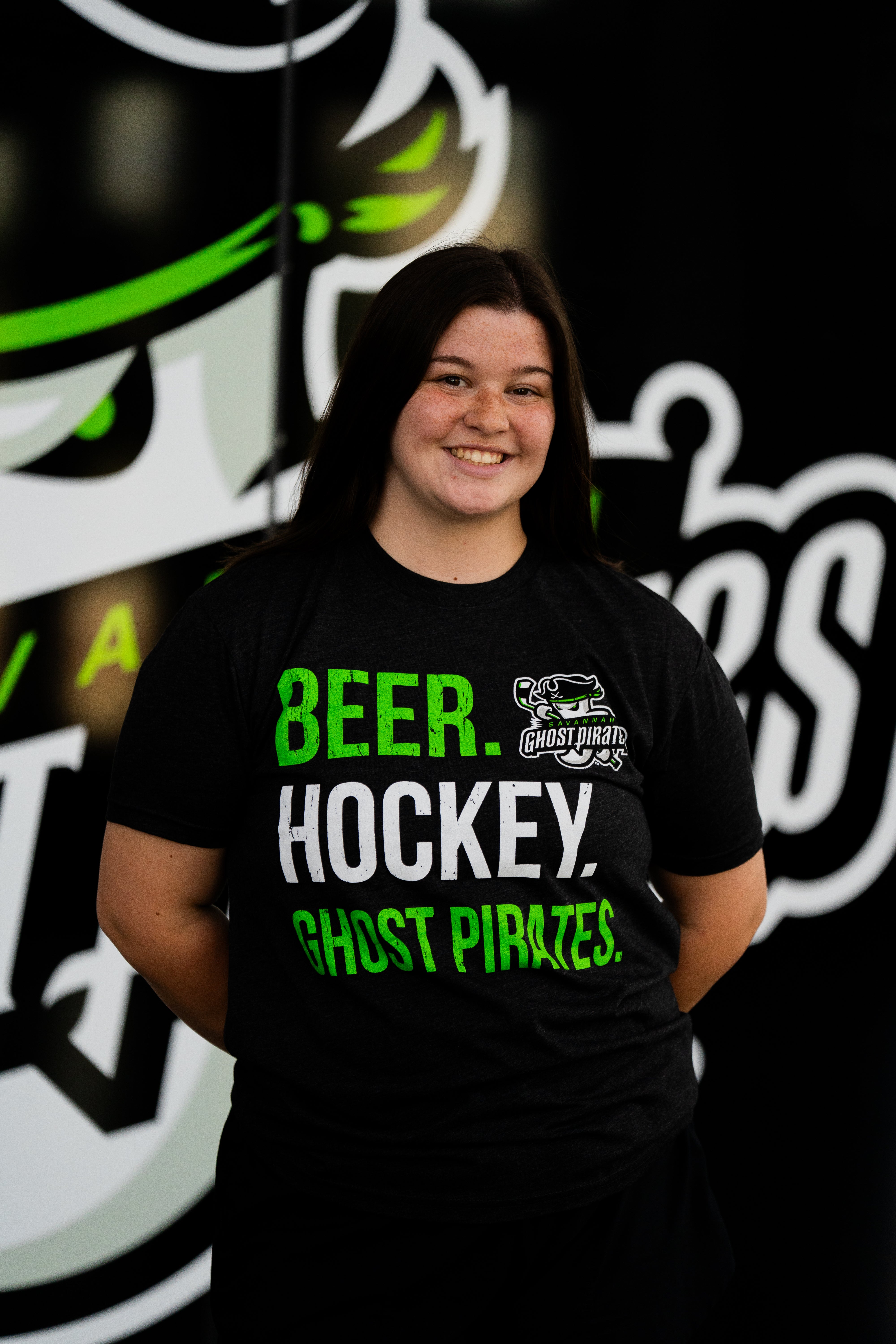 Savannah Ghost Pirates Beer Hockey Tee