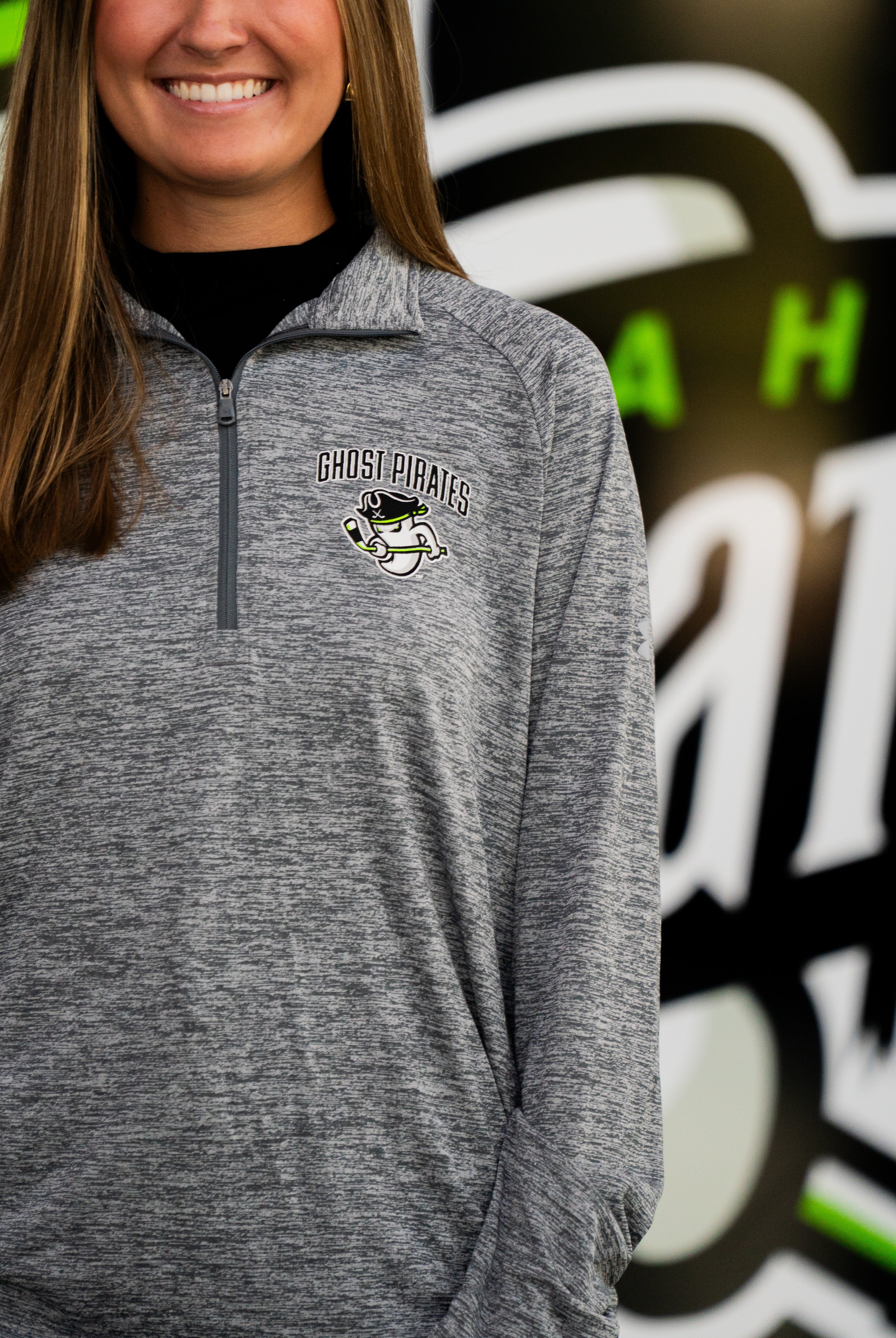 Ghost Pirates Under Armour Tech Twist 1/4 Zip