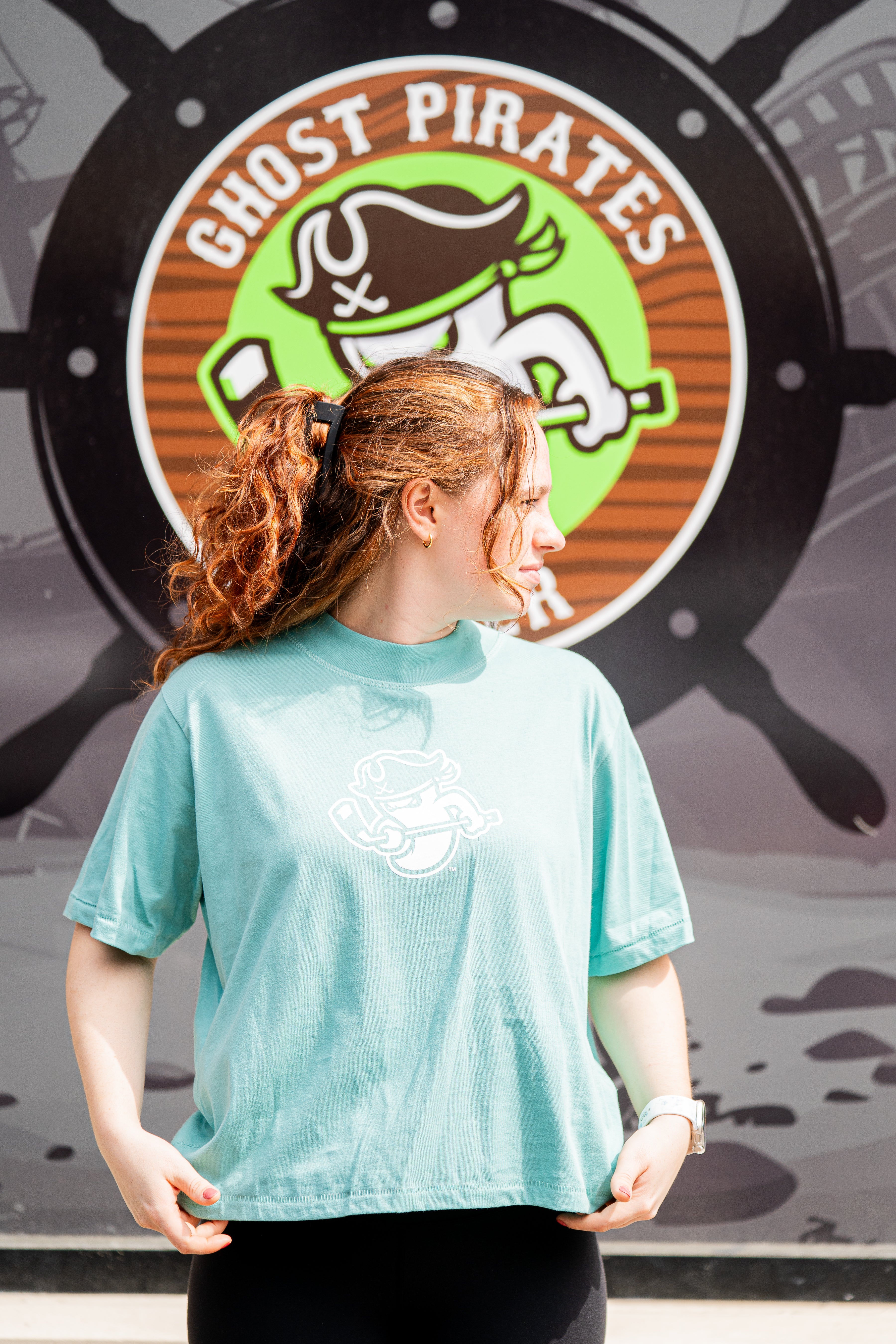 Ghost Pirates Women's Saltwater Boxy Tee