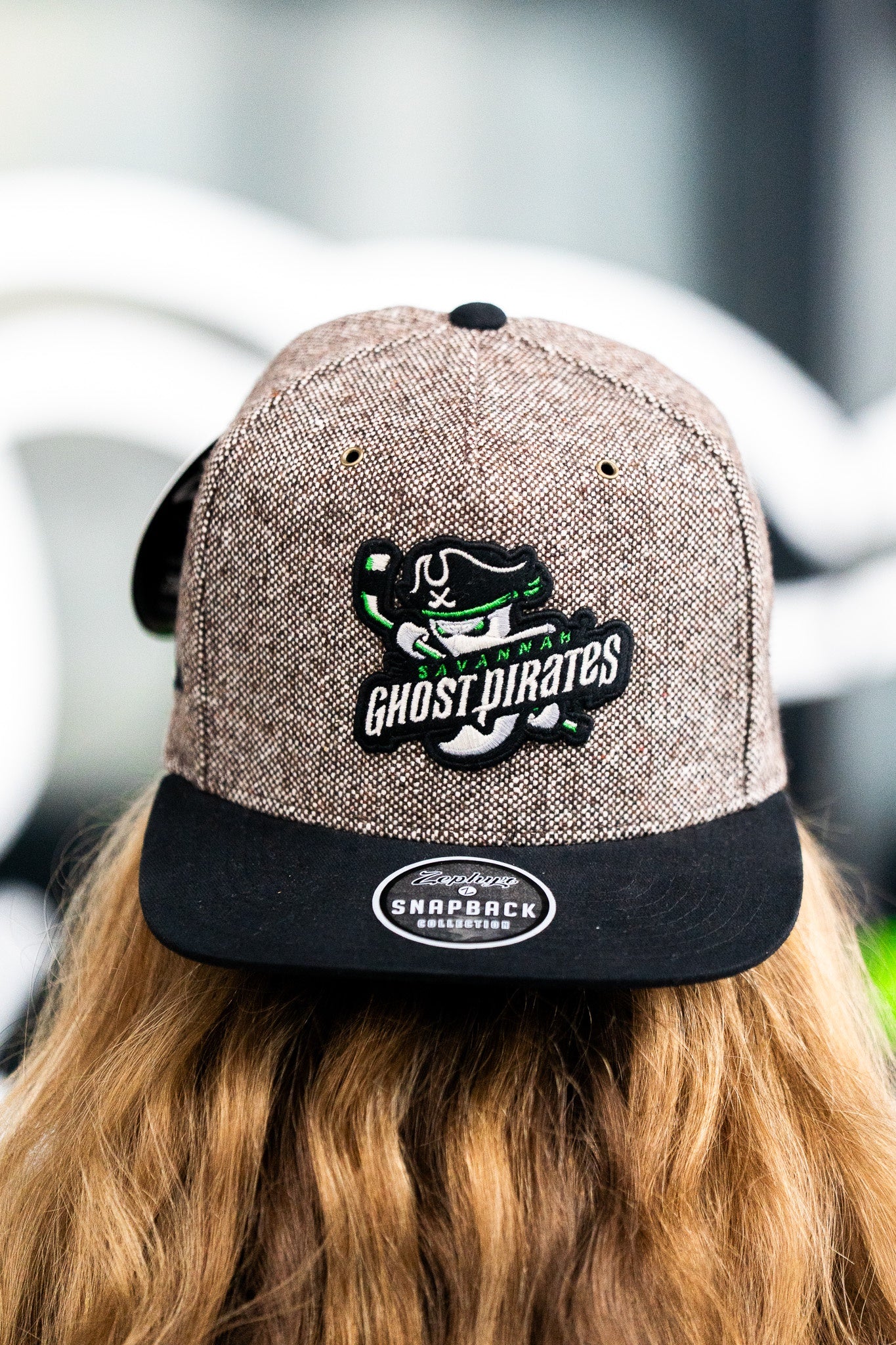 Savannah Ghost Pirates Proof Dark Brown/Black Ritzy Hat