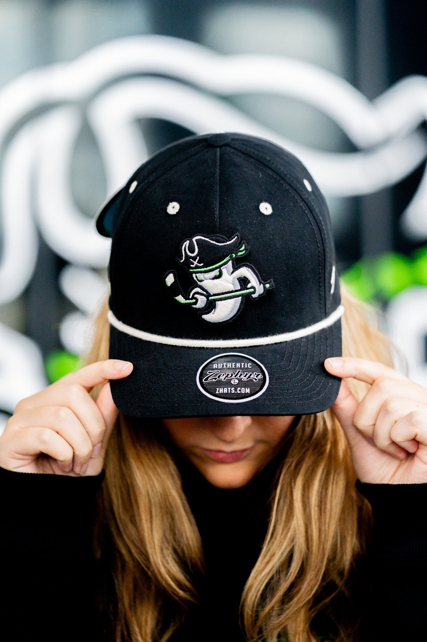 Savannah Ghost Pirates Memento Black 3D Cotton Hat