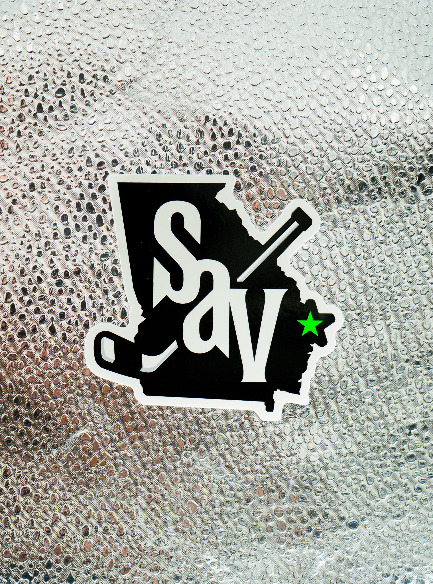 Savannah Ghost Pirates State Logo Sticker