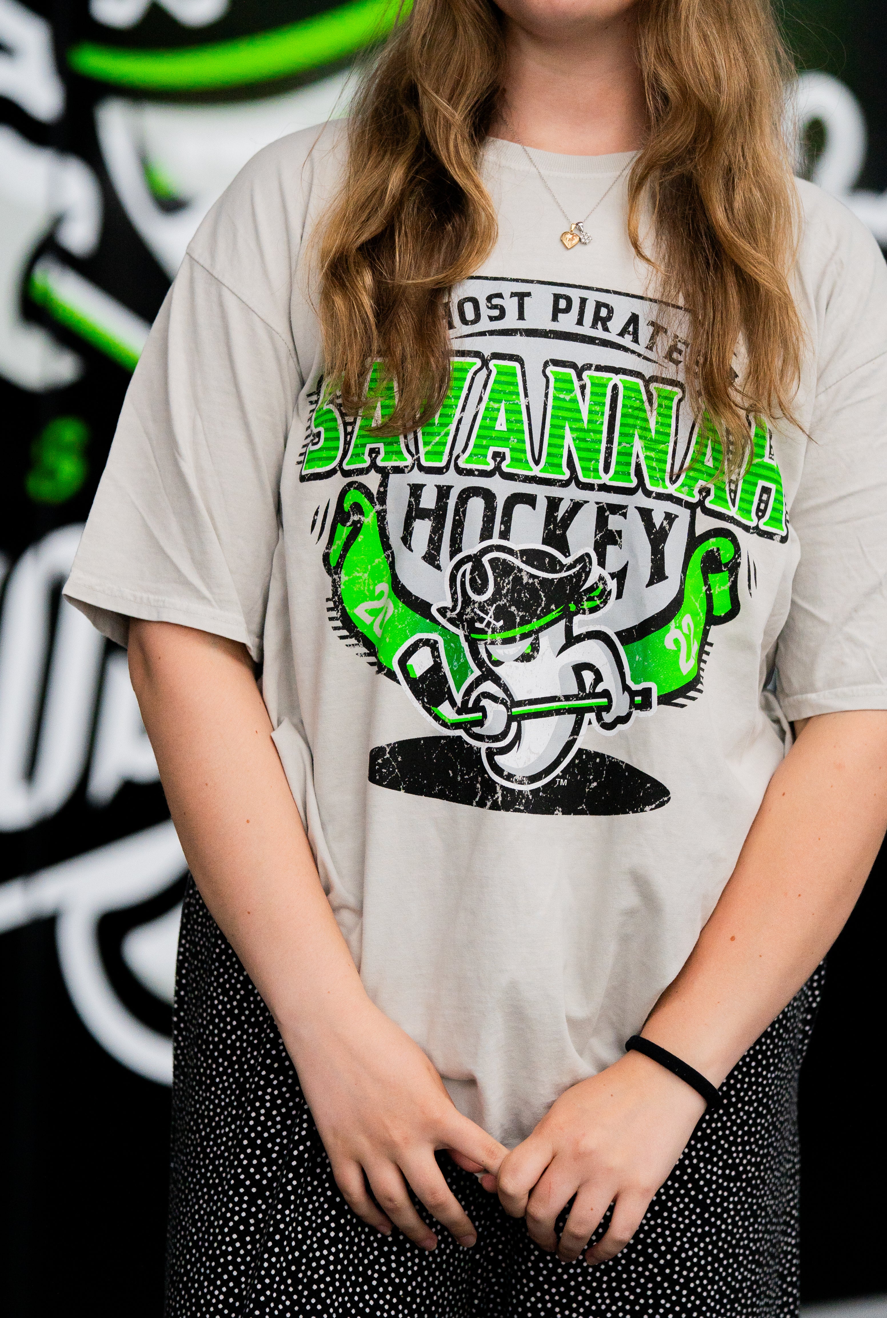 Savannah Ghost Pirates Clever Way Puff Cement Tee