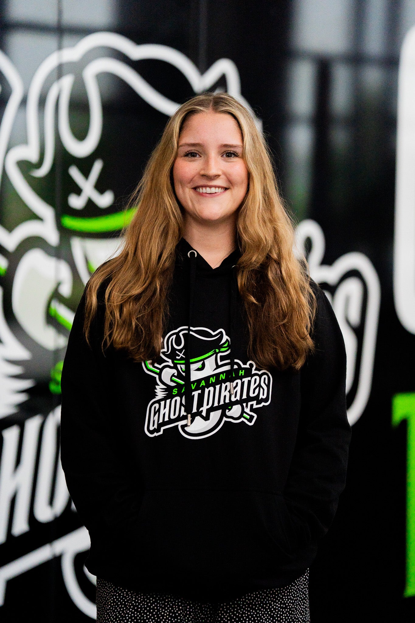 Savannah Ghost Pirates Black Core Primary Hoodie