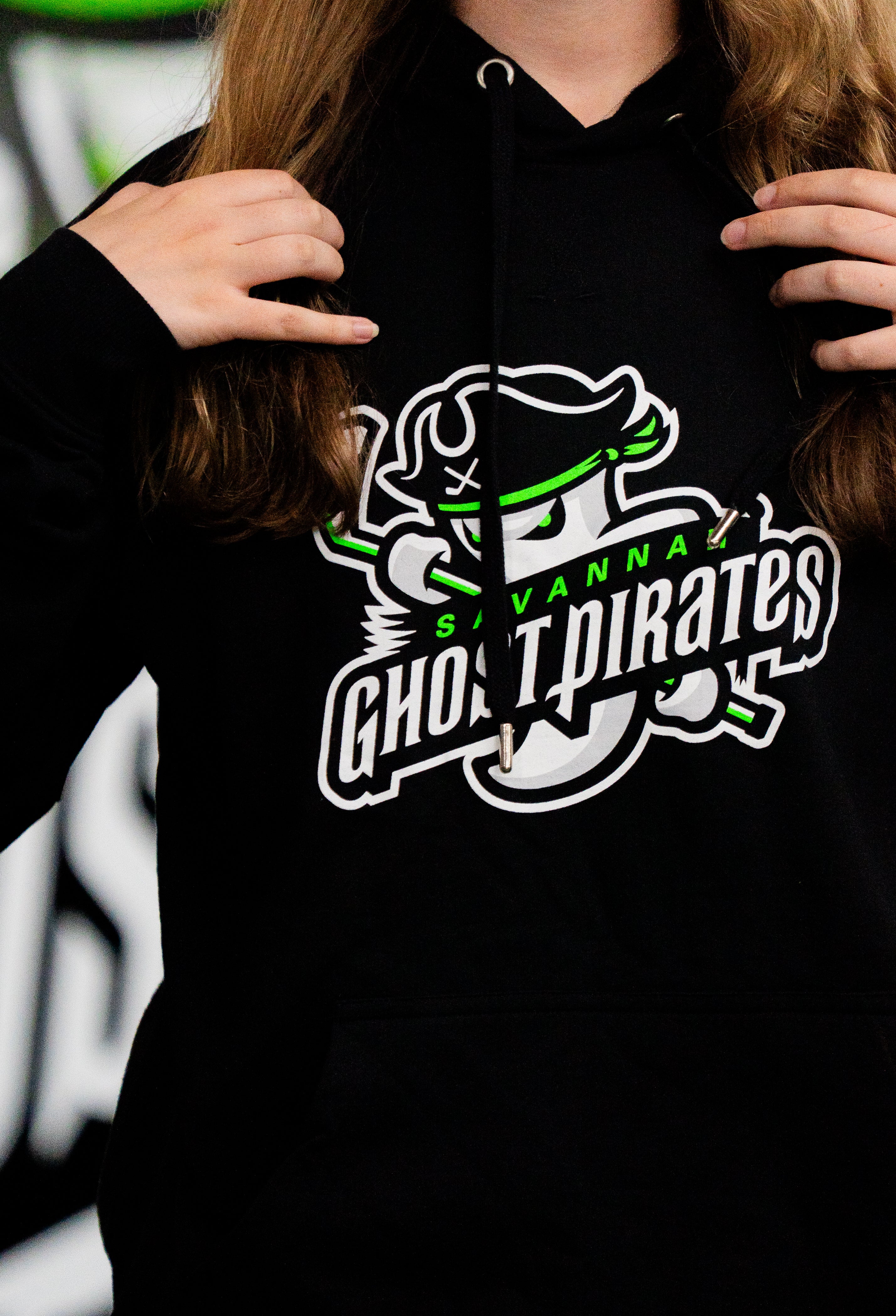 Savannah Ghost Pirates Black Core Primary Hoodie