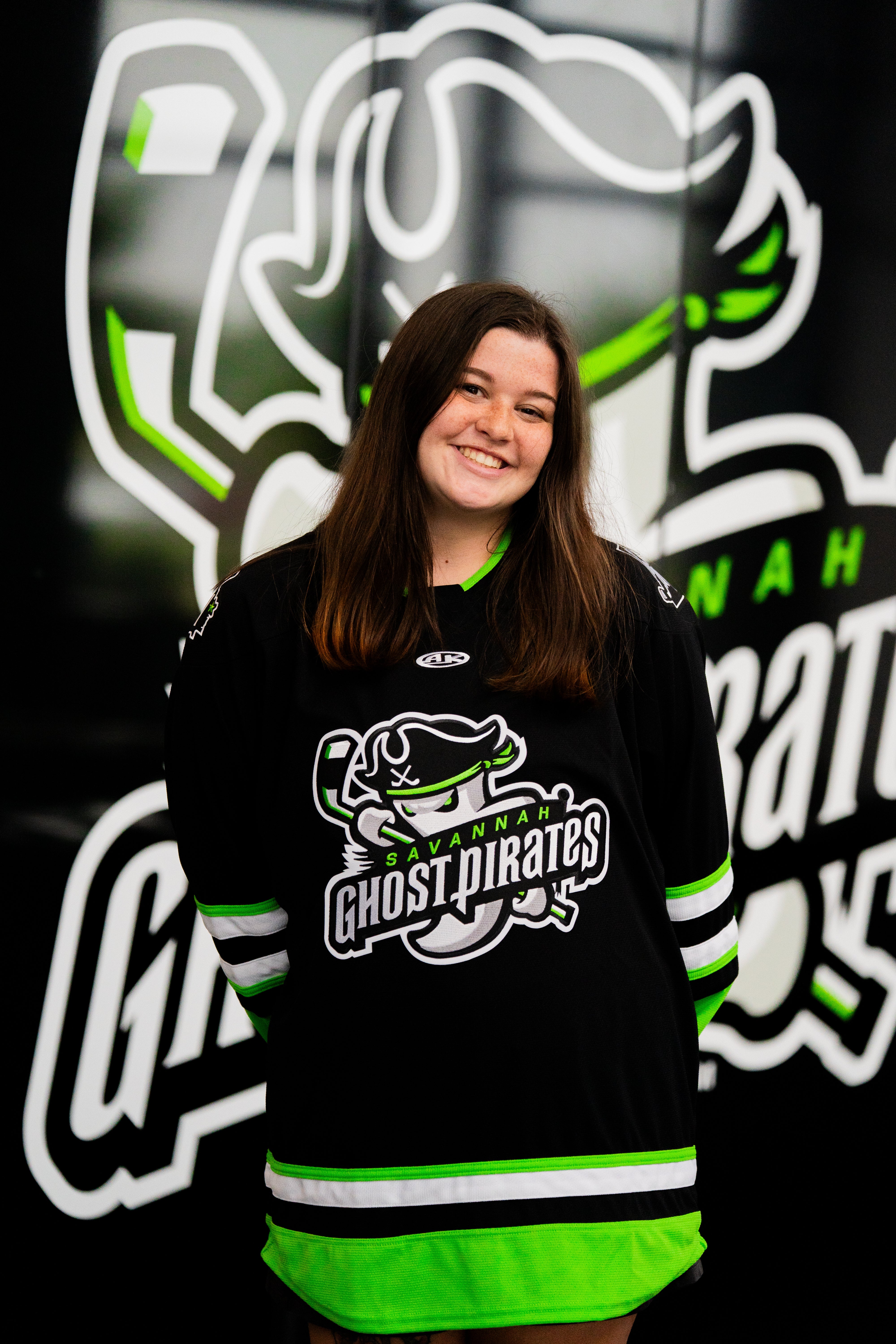 Savannah Ghost Pirates Official Black Replica Jersey