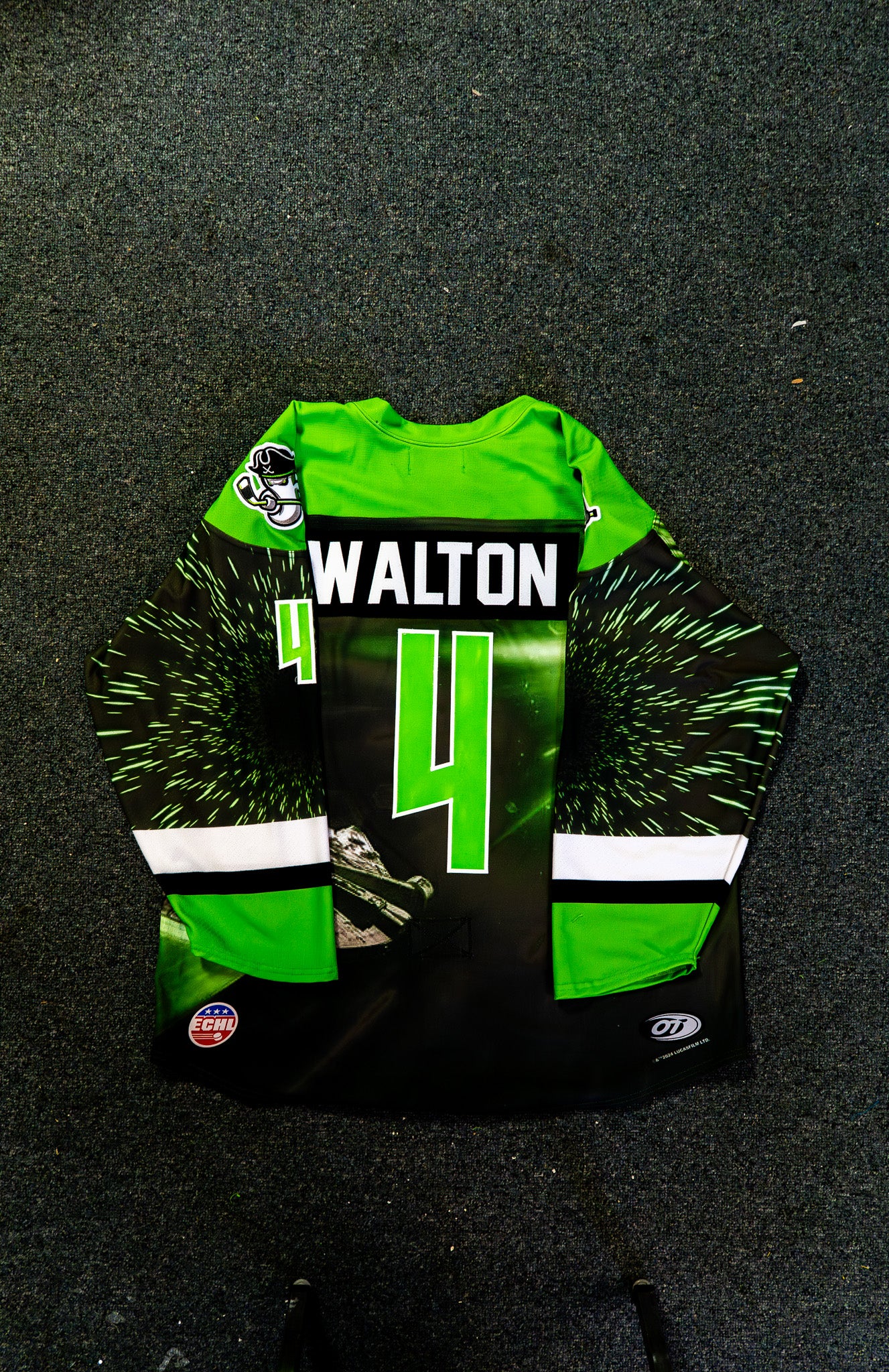 #4 WALTON Player Issued Star Wars Jersey (Size 56)