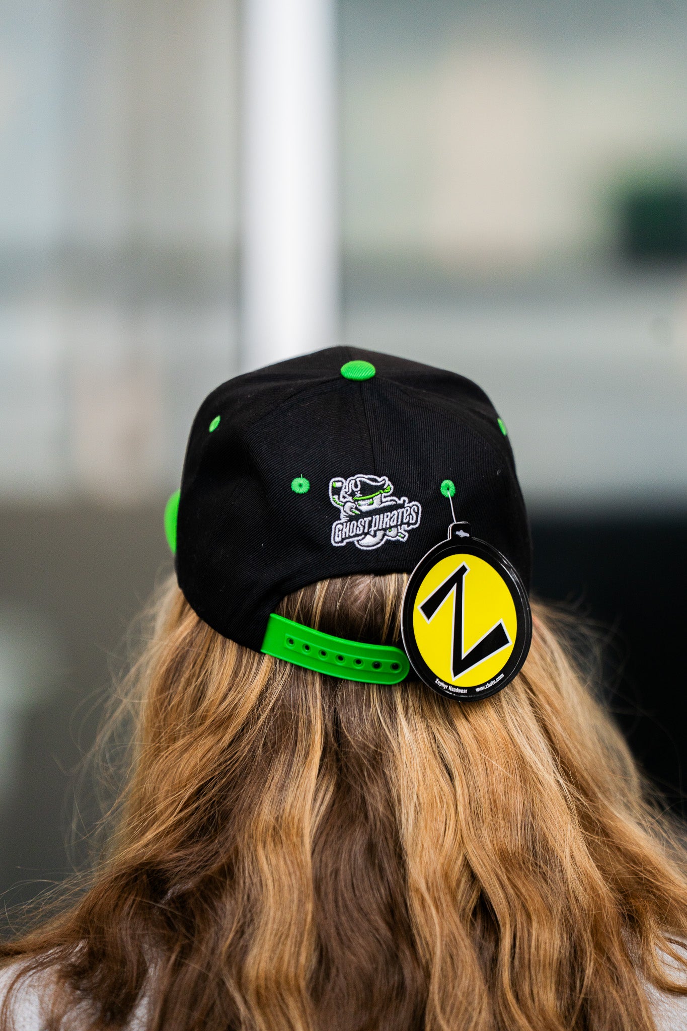 Ghost Pirates Zephyr Youth Z11 Black Snapback
