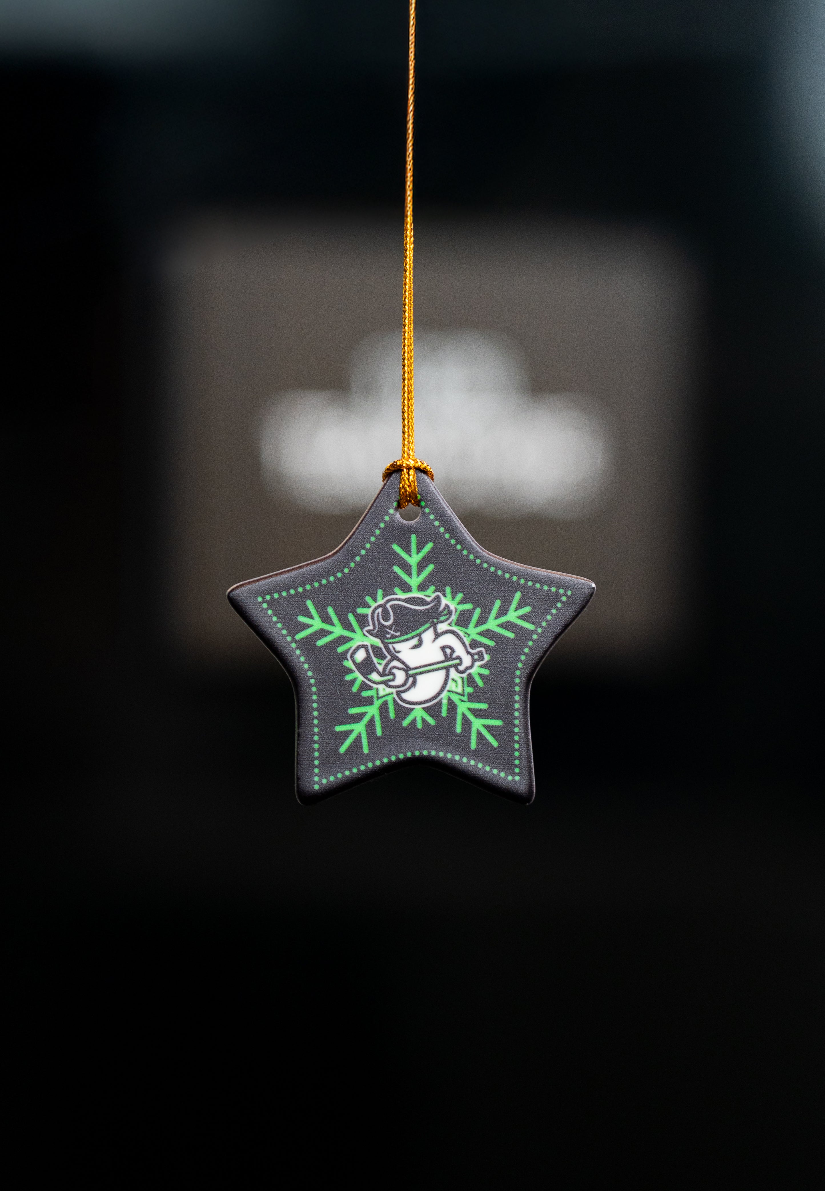 Ghost Pirates Star-Shaped Snowflake Ornament