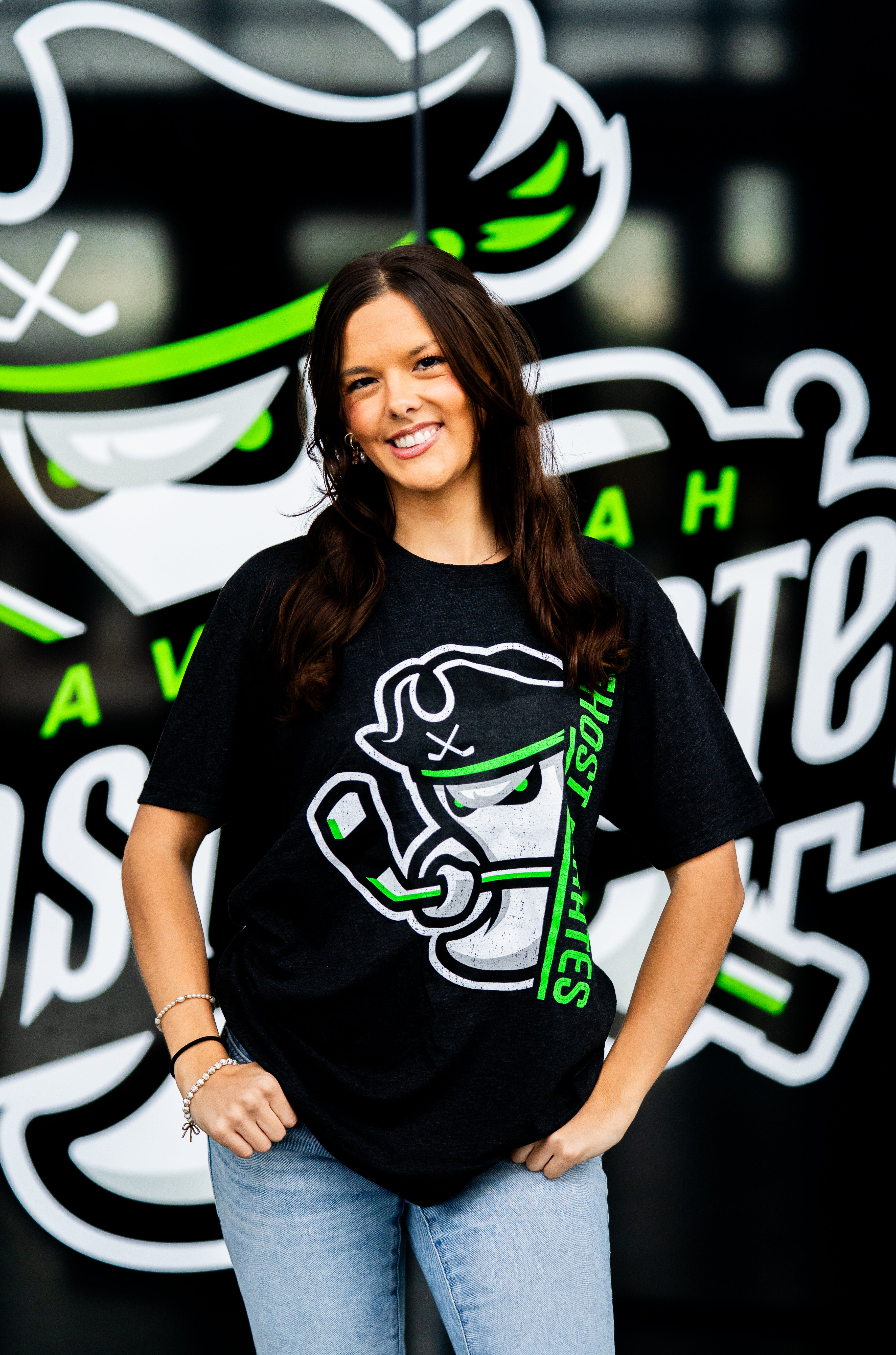 Savannah Ghost Pirates Split Screen Tee