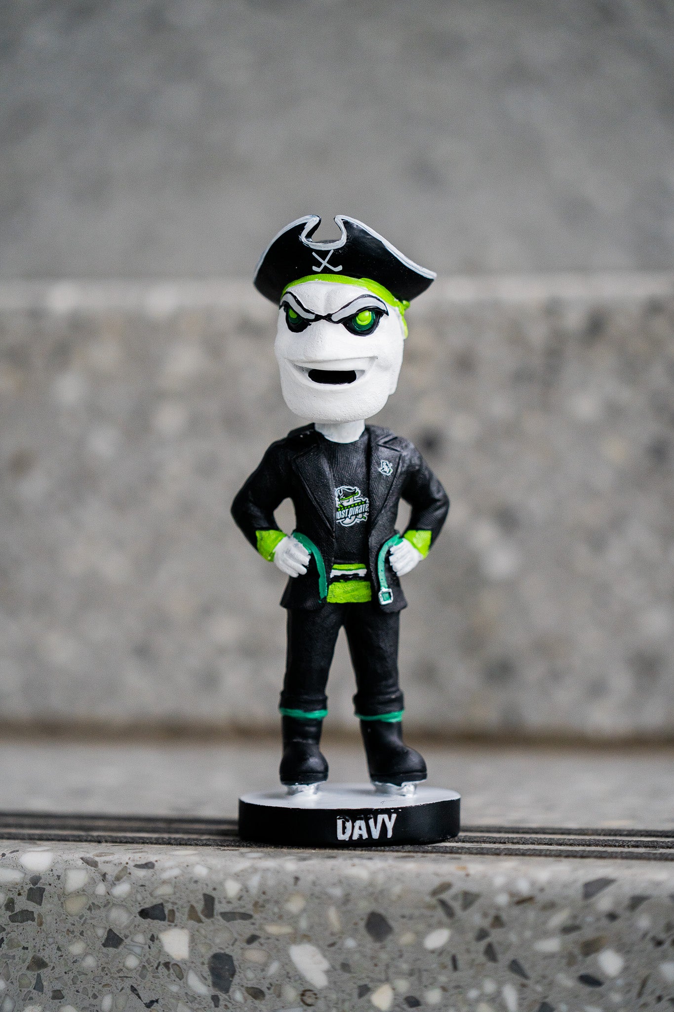 Savannah Ghost Pirates Davy 7" Bobblehead Doll