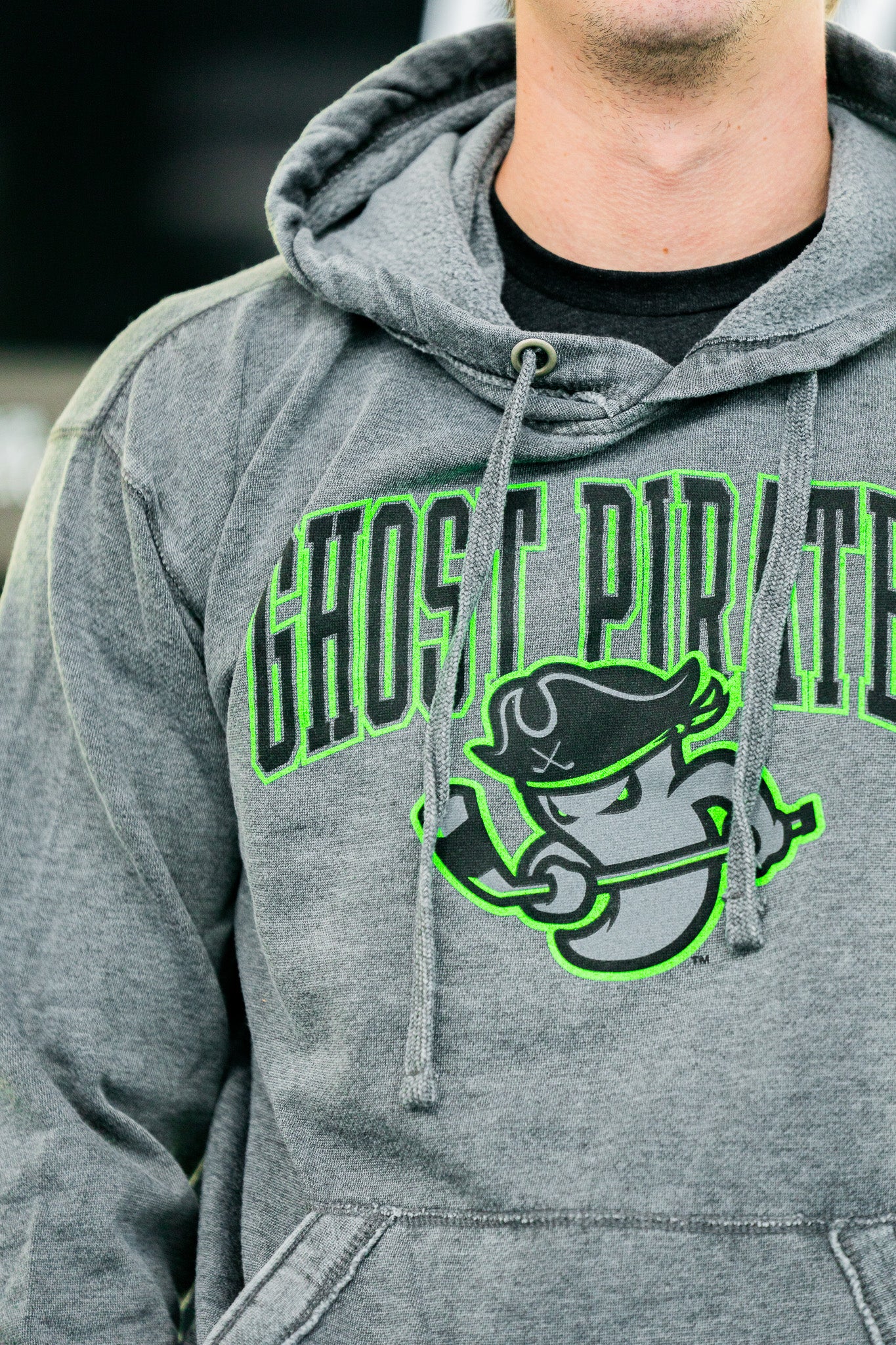 Ghost Pirates Charcoal Guardwall Hoodie
