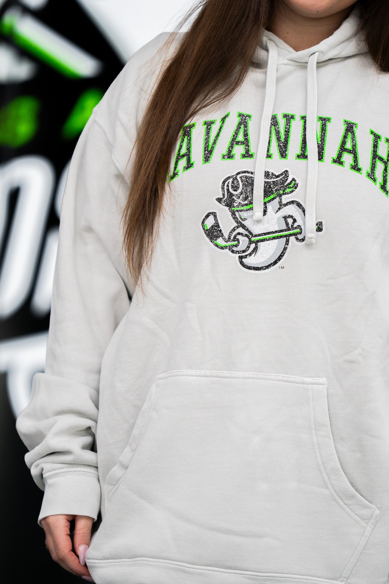 Savannah Ghost Pirates Cement Amiable Hoodie