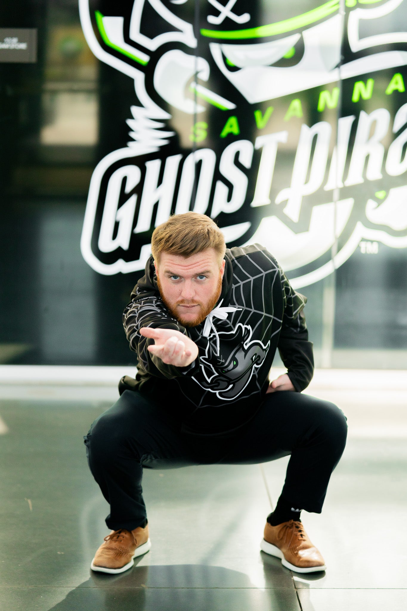 Ghost Pirates Spiderweb Sublimated Hoodie