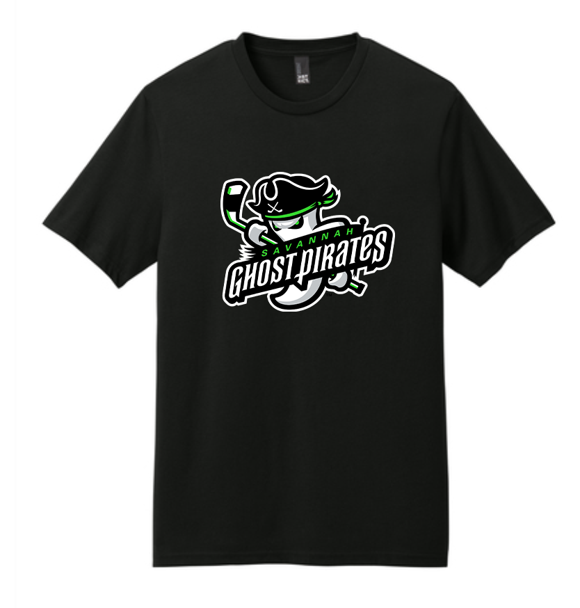 Savannah Ghost Pirates Fantom Club Black Tee