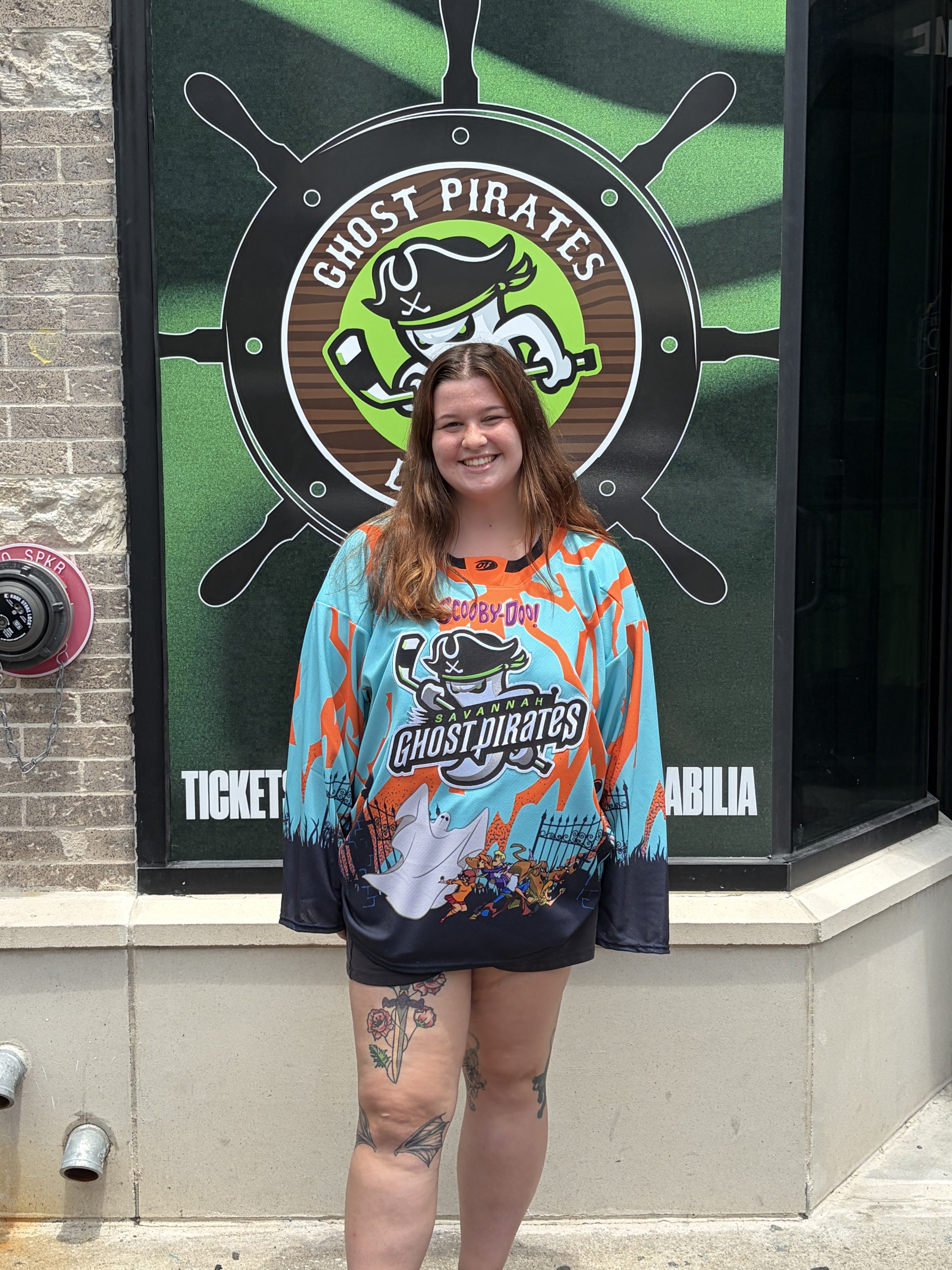 Savannah Ghost Pirates Scooby Doo Jerseys
