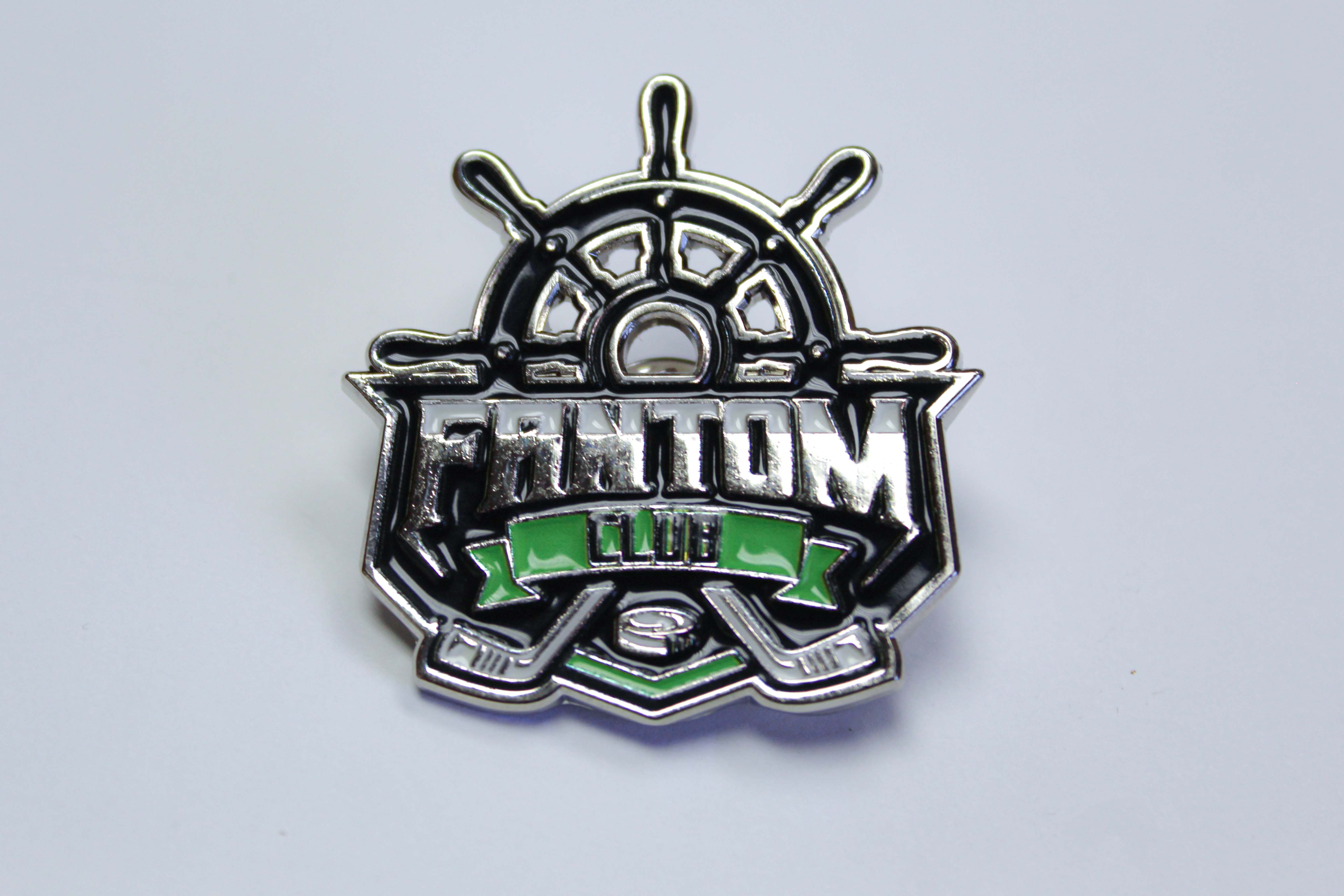 Fantom Club Logo Pin