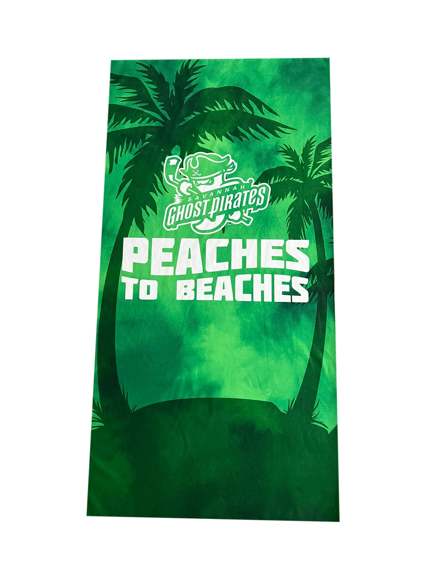 Ghost Pirates Peaches to Beaches Beach Towel