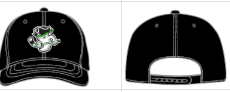 Ghost Pirates Core Mid Profile Black Ghost Logo Hat