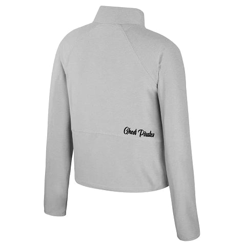 Savannah Ghost Pirates Colosseum Sisterhood 1/4 Zip Windshirt Ash Gray