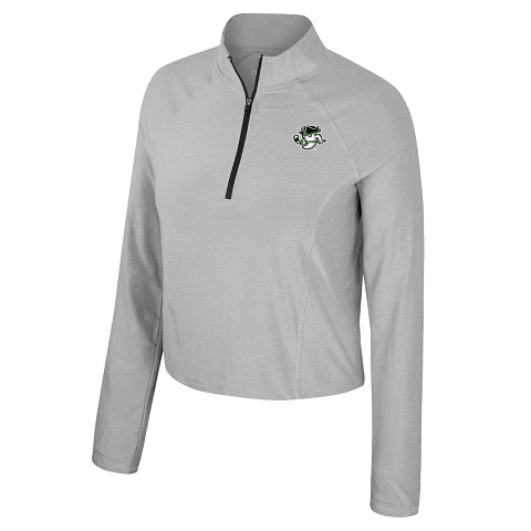 Savannah Ghost Pirates Colosseum Sisterhood 1/4 Zip Windshirt Ash Gray