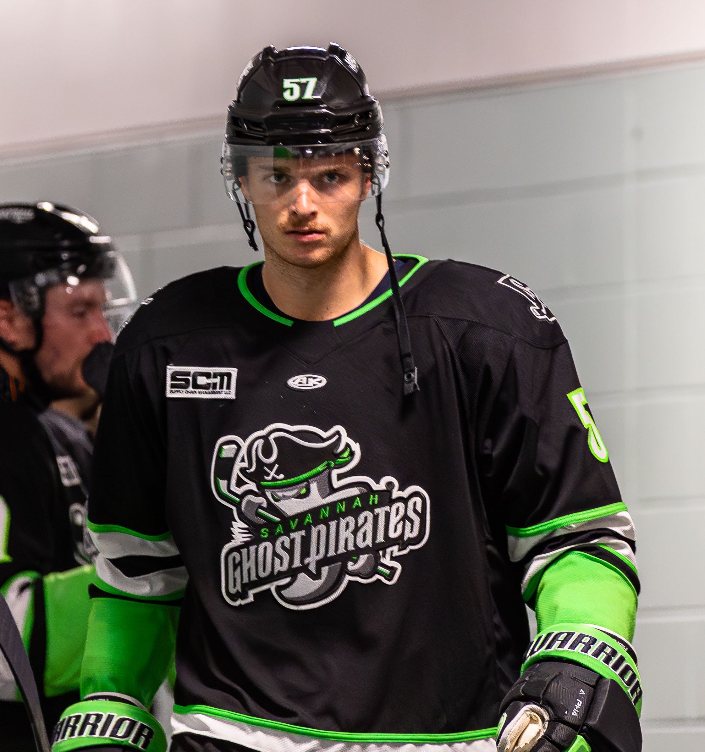 PREORDER Savannah Ghost Pirates Black Authentic Pro Customized Jersey