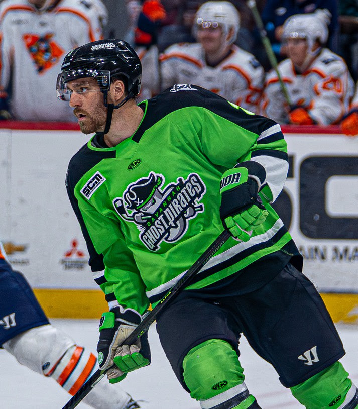 PREORDER Savannah Ghost Pirates Green Authentic Pro Customized Jersey