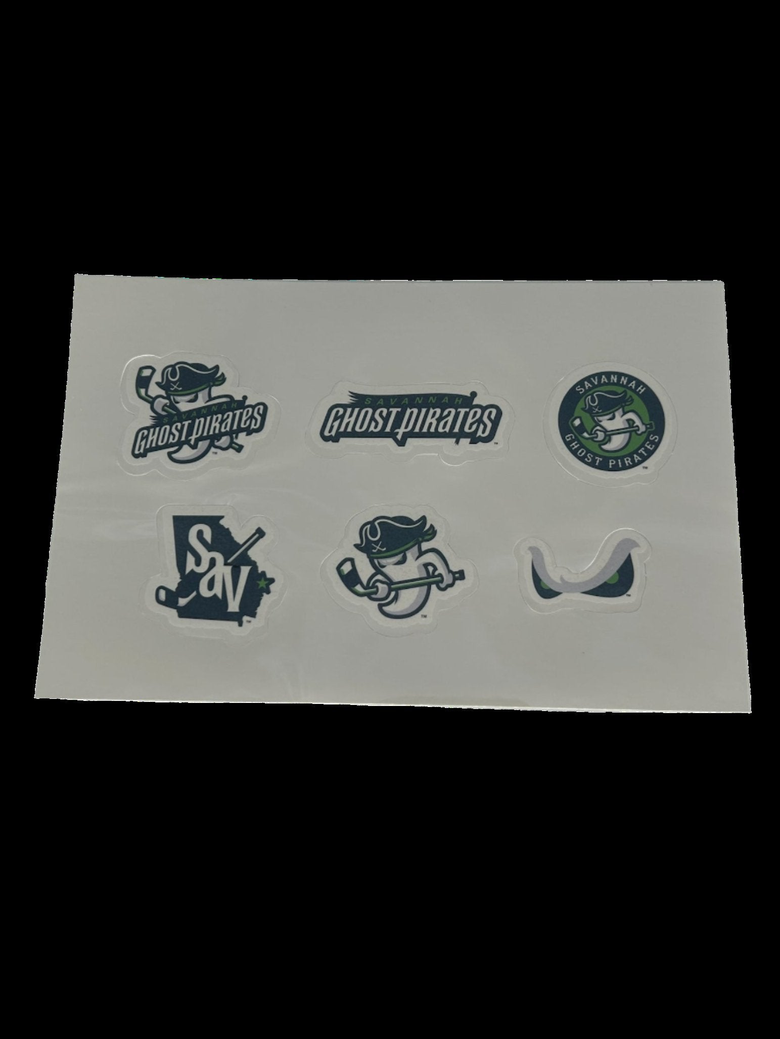 Savannah Ghost Pirates Face Decals