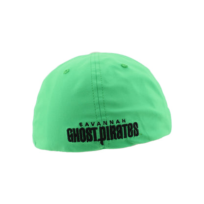 Savannah Ghost Pirates Hype White/Nuclear Green Hat