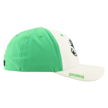 Savannah Ghost Pirates Hype White/Nuclear Green Hat