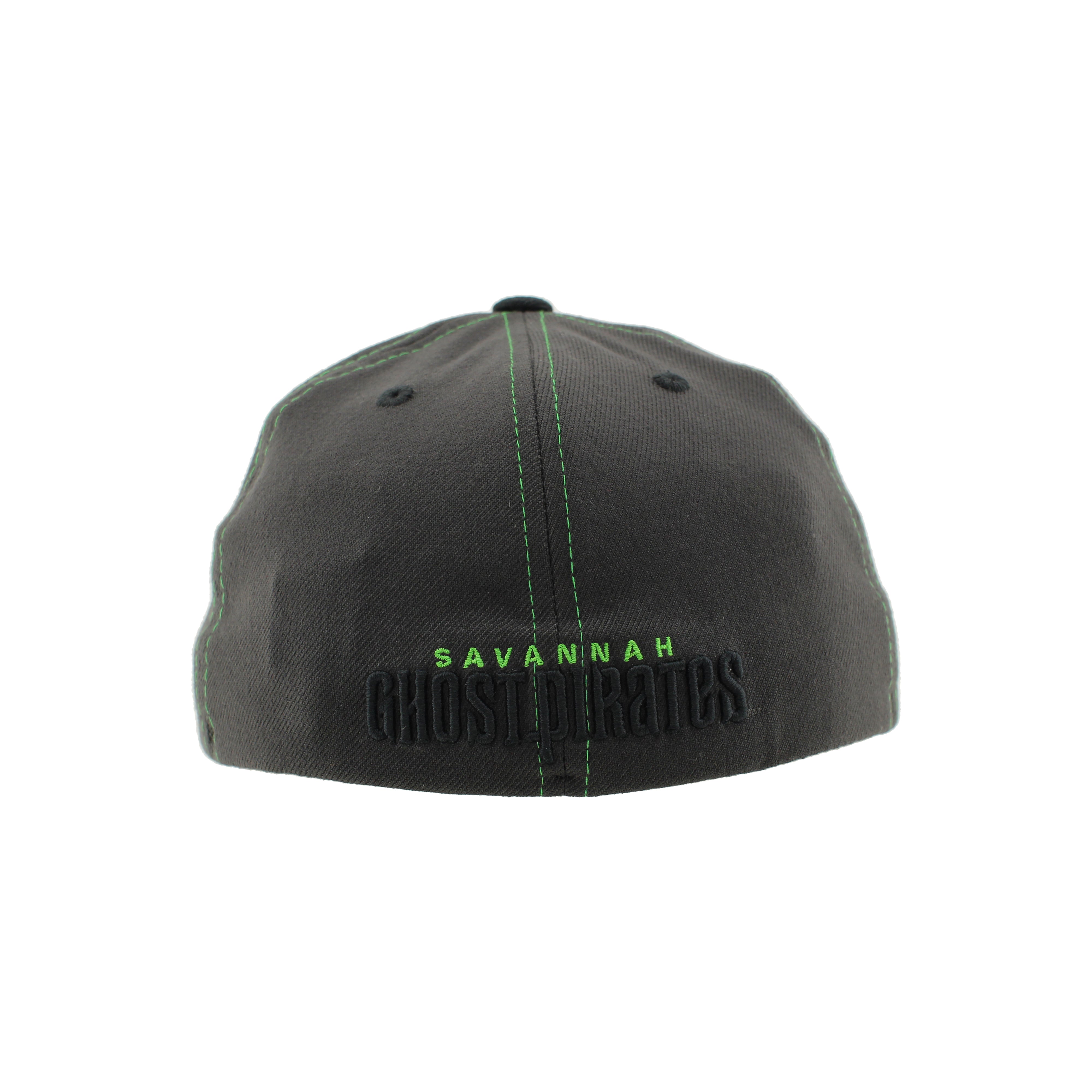 Savannah Ghost Pirates Z310 ZH Black/ Nuc Green Element Hat