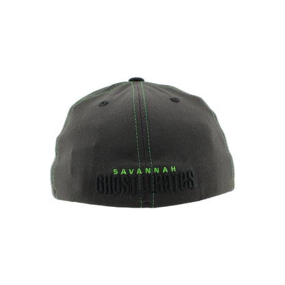 Savannah Ghost Pirates Z310 ZH Black/ Nuc Green Element Hat