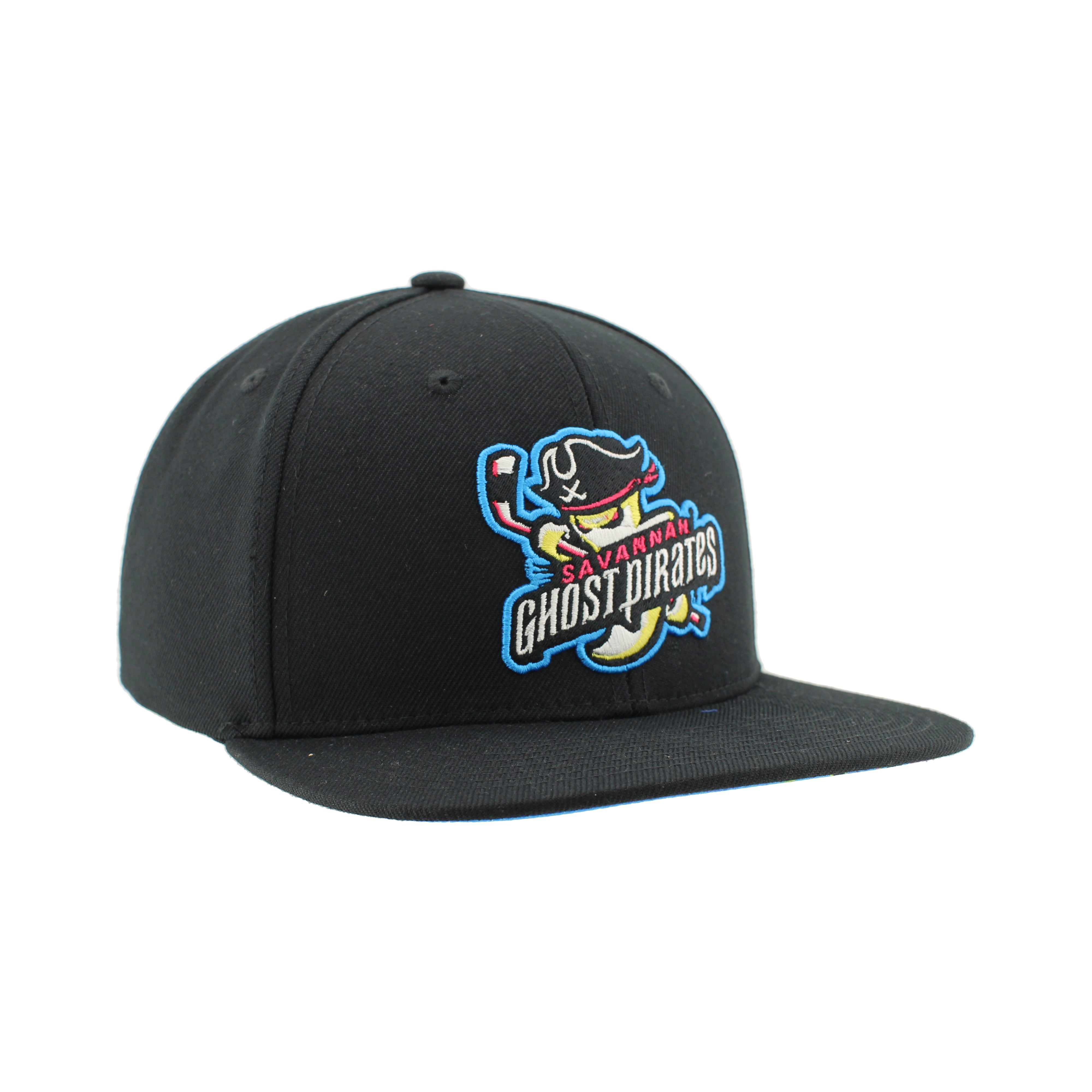 Savannah Ghost Pirates Z430 Blk/Wht Freakout Hat