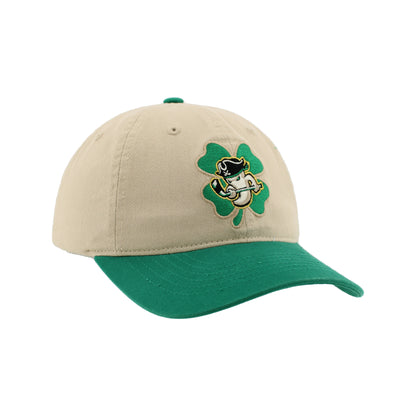 Savannah Ghost Pirates St. Pats Shamrock/Ghost Logo Hat