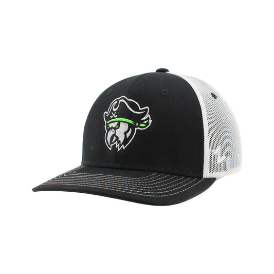 Ghost Parrots Zephyr Dakota Black/White Mesh Back Hat