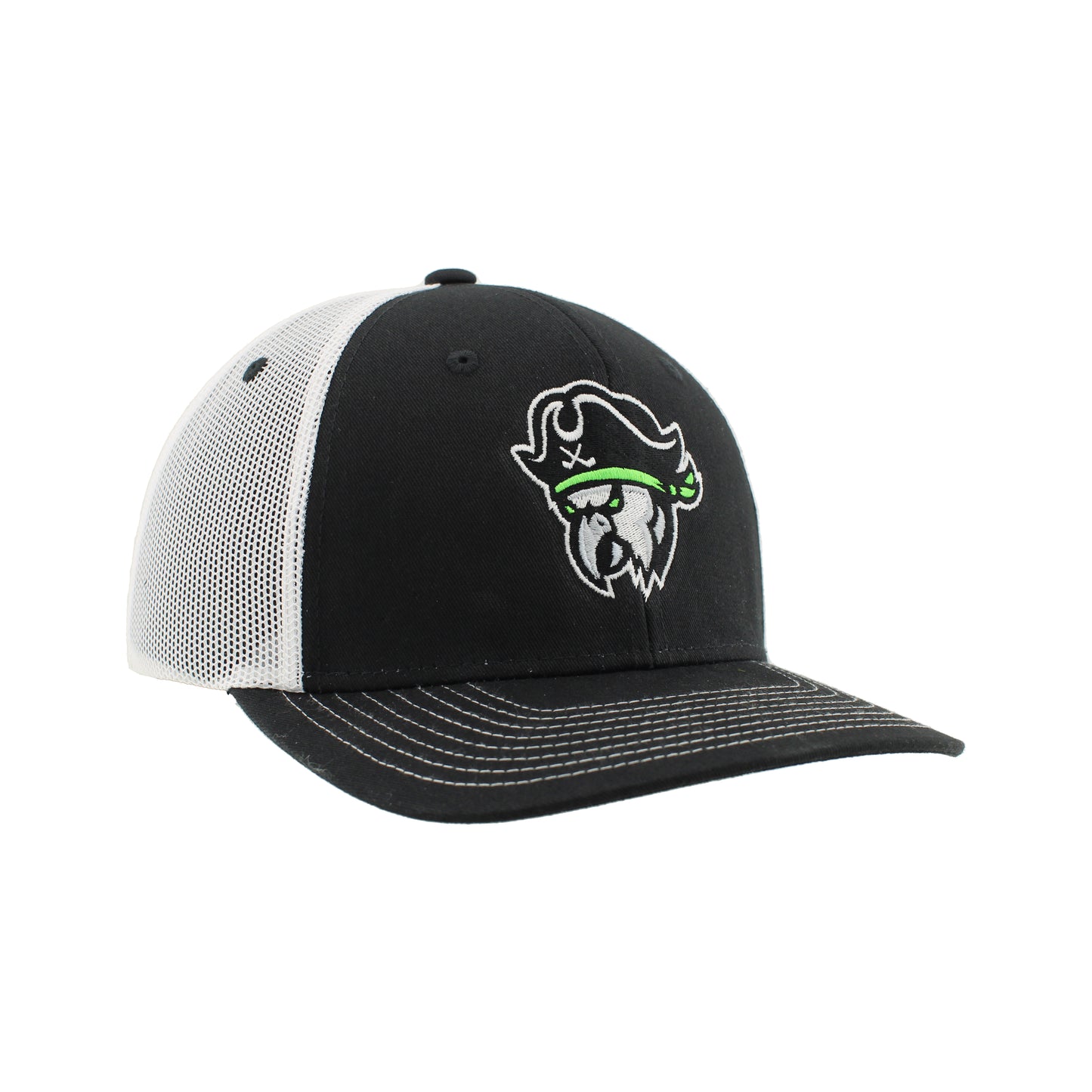 Ghost Parrots Zephyr Dakota Black/White Mesh Back Hat