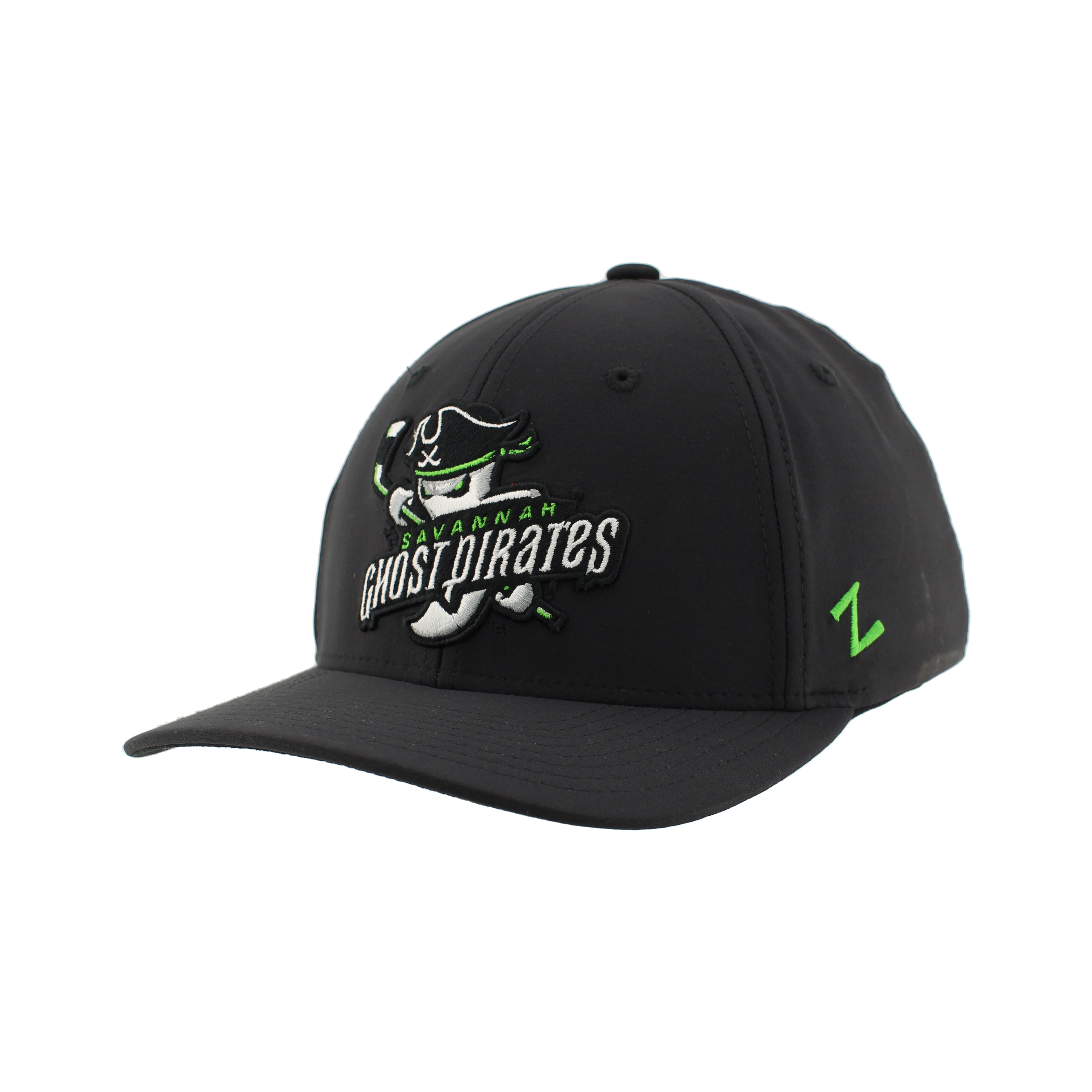 Savannah Ghost Pirates Drive Black 3D Embroidery