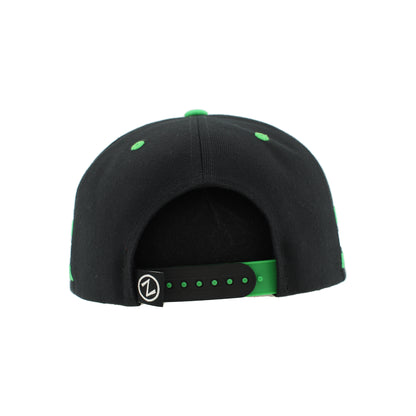 Savannah Ghost Pirates ZClassic Black/Nuc Green Lacer Locker Room Hat