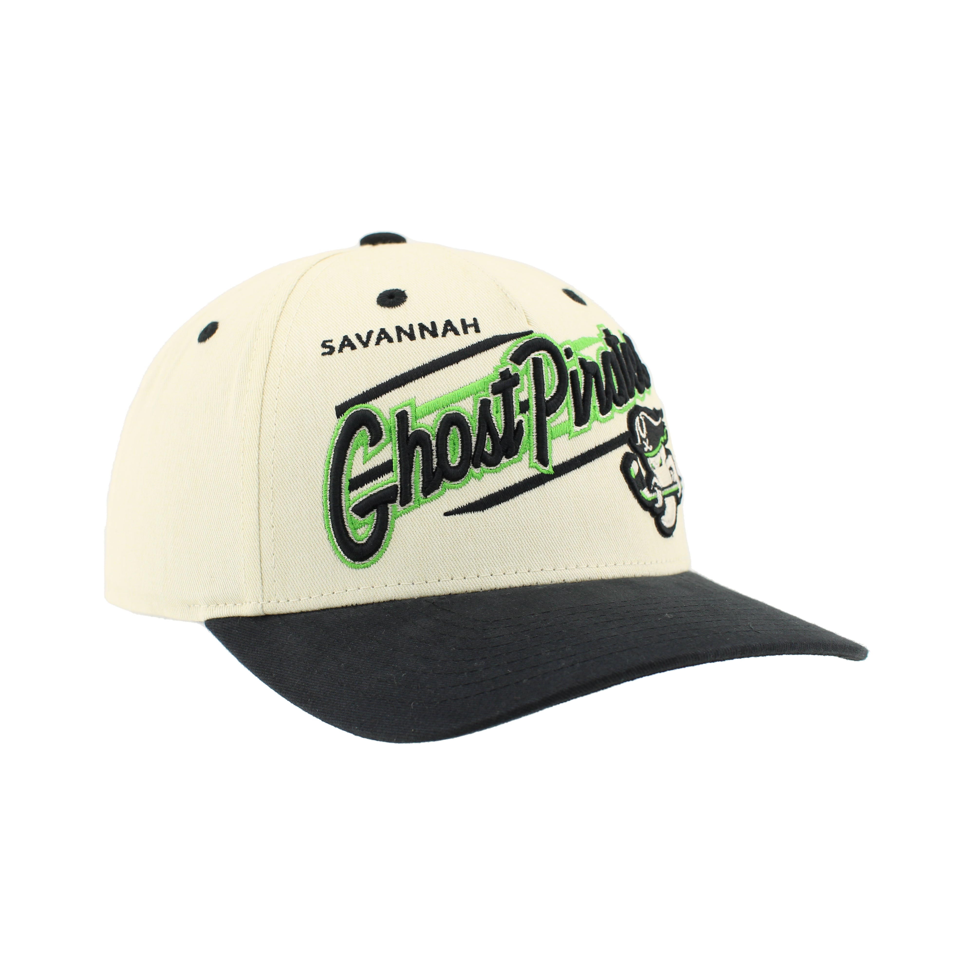 Savannah Ghost Pirates Zephyr Ivory Marquee Snapback