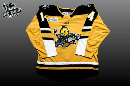 #14 Authentic Golden Ghost Jersey (Size 56)