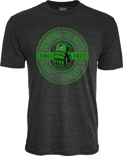 Ghost Pirates Black Dropping the Mitts T-Shirt