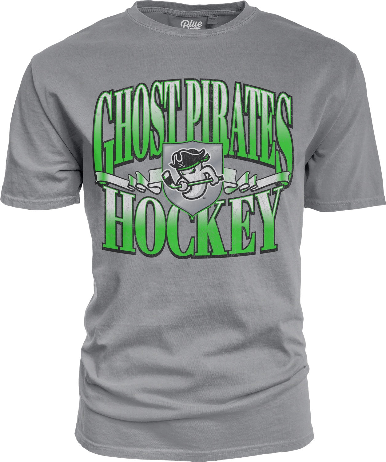 Ghost Pirates Steel Grey Pure Class Soft T-Shirt