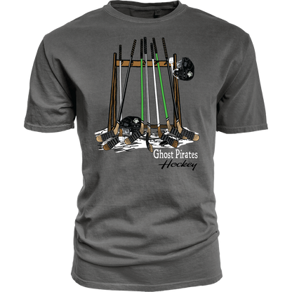 Ghost Pirates Grey Stick Rack T-Shirt
