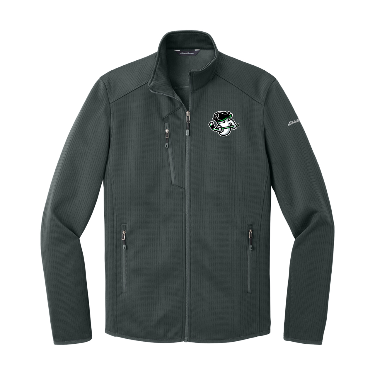 Ghost Pirates Grey Eddie Bauer Dash Full-Zip Fleece Jacket